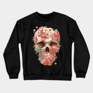 Skull Floral Crewneck Sweatshirt